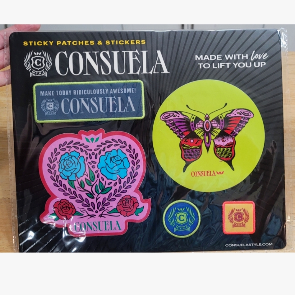 Consuela Sticky Patches & Stickers #4